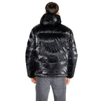 EA7 Emporio Armani Black Polyester Jackets & Coat