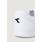 Diadora White Artificial Leather Low Top Sneakers