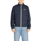 EA7 Emporio Armani Blue Polyamide Jackets & Coat