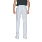 Armani Exchange White Cotton Pant