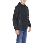 Suns Black Polyester Jackets & Coat