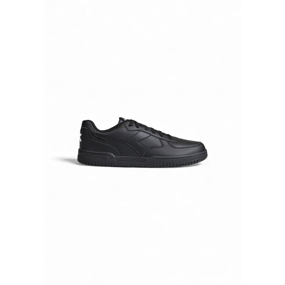 Diadora Black Artificial Leather Sneaker
