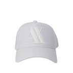 Armani Exchange White Cotton Caps Baseball Hat - Maison Luxe