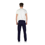 Hugo Boss Blue Cotton Skinny Pant