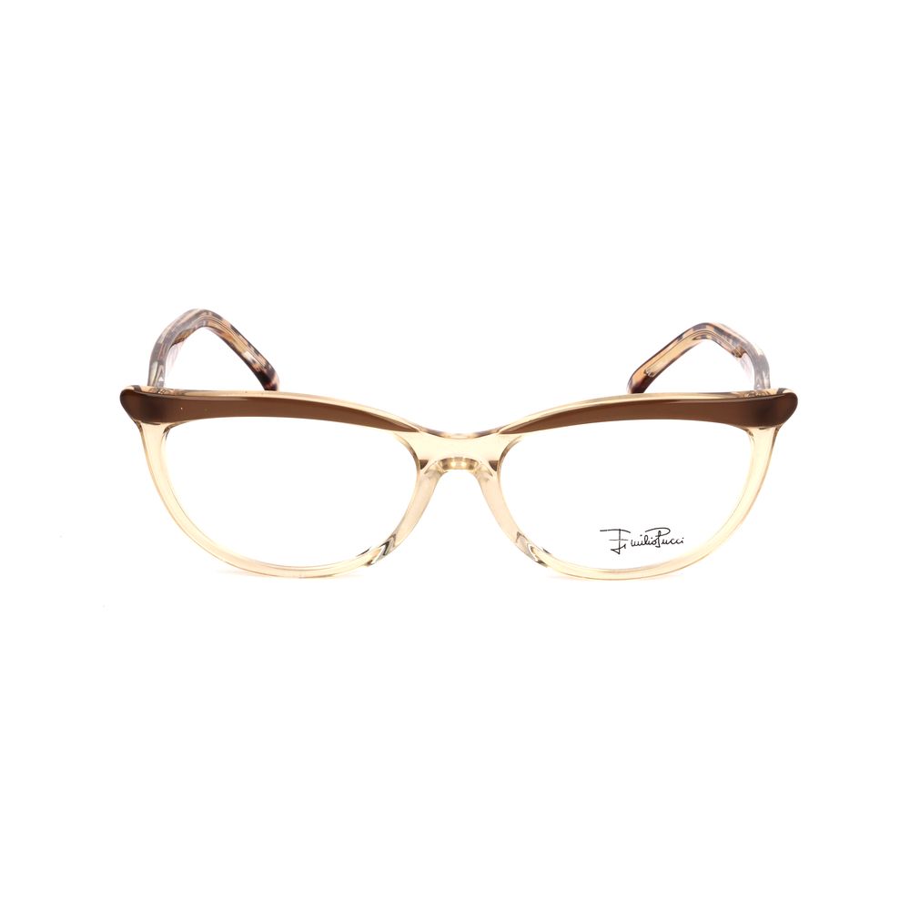 Emilio Pucci Brown Plastic Glasses (Frames)