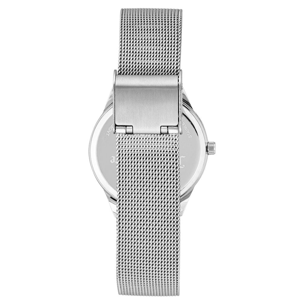 Juicy Couture Silver Stainless Steel Dress Watch