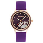 Juicy Couture Purple Synthetic Dress Watch