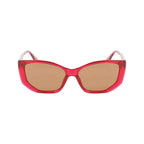 Karl Lagerfeld Red Injected Sunglasses