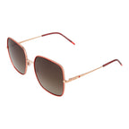 Hugo Boss Red Metal Sunglasses