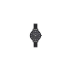 Olivia Burton Black Stainless Steel Dress Watch