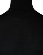 Dolce & Gabbana Black LongSleeve Turtleneck Pullover Sweater