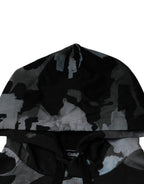 Dolce & Gabbana Multicolor Camouflage Men Hooded Sweater (Copy)