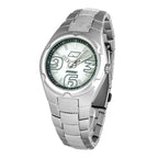 Chronotech Silver Polycarbonate Dress Watch