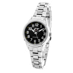 Chronotech Silver Stainless Steel Dress Watch