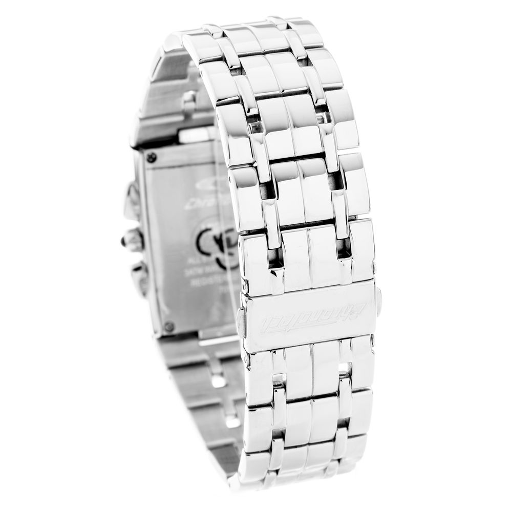 Chronotech Silver Stainless Steel Dress Watch