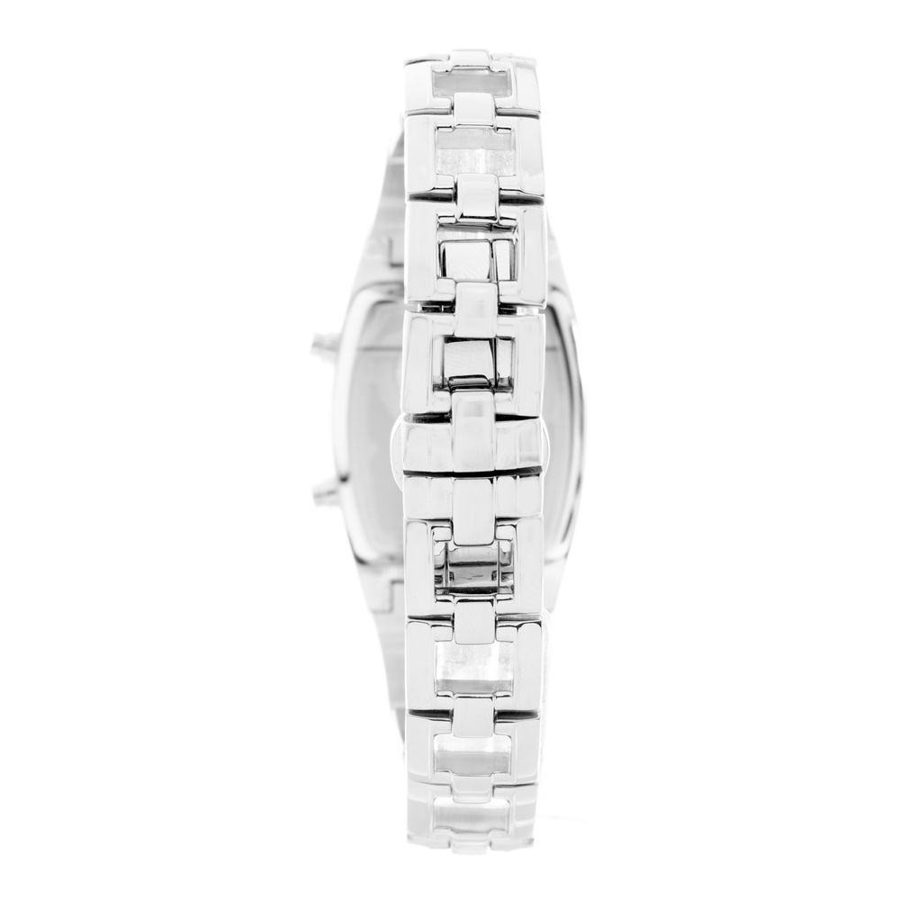 Chronotech Silver Stainless Steel Digital Watch