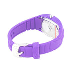 Chronotech Purple Rubber Dress Watch
