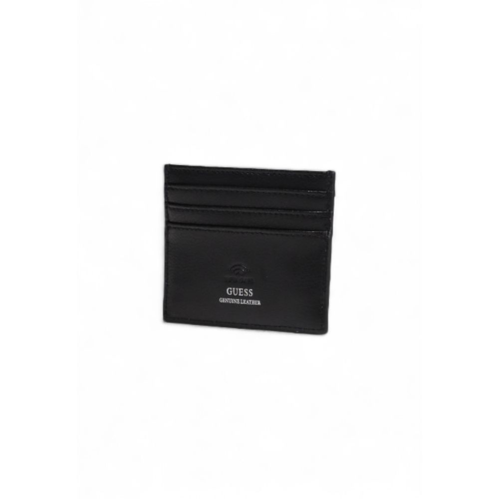 Guess Black Leather Cardholder
