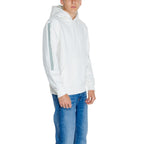 Calvin Klein Jeans Cream Cotton Hoodie