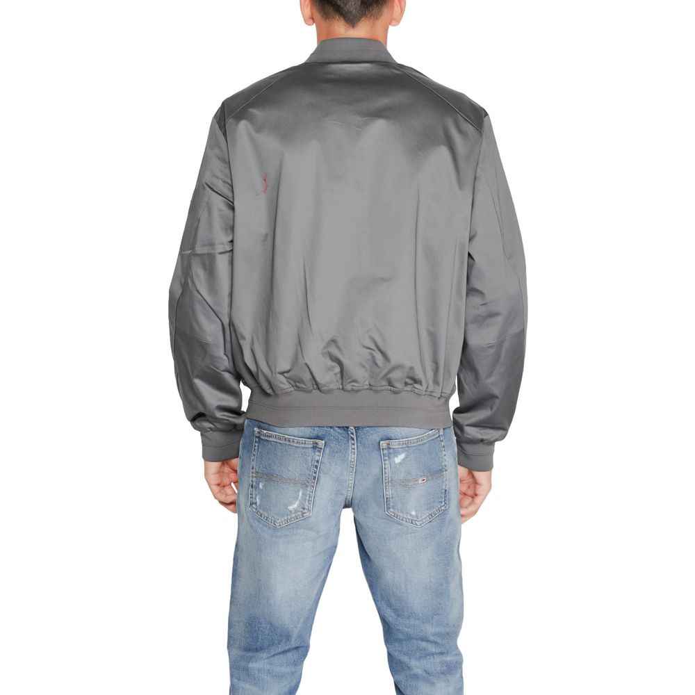 Calvin Klein Gray Organic Cotton Jackets & Coat