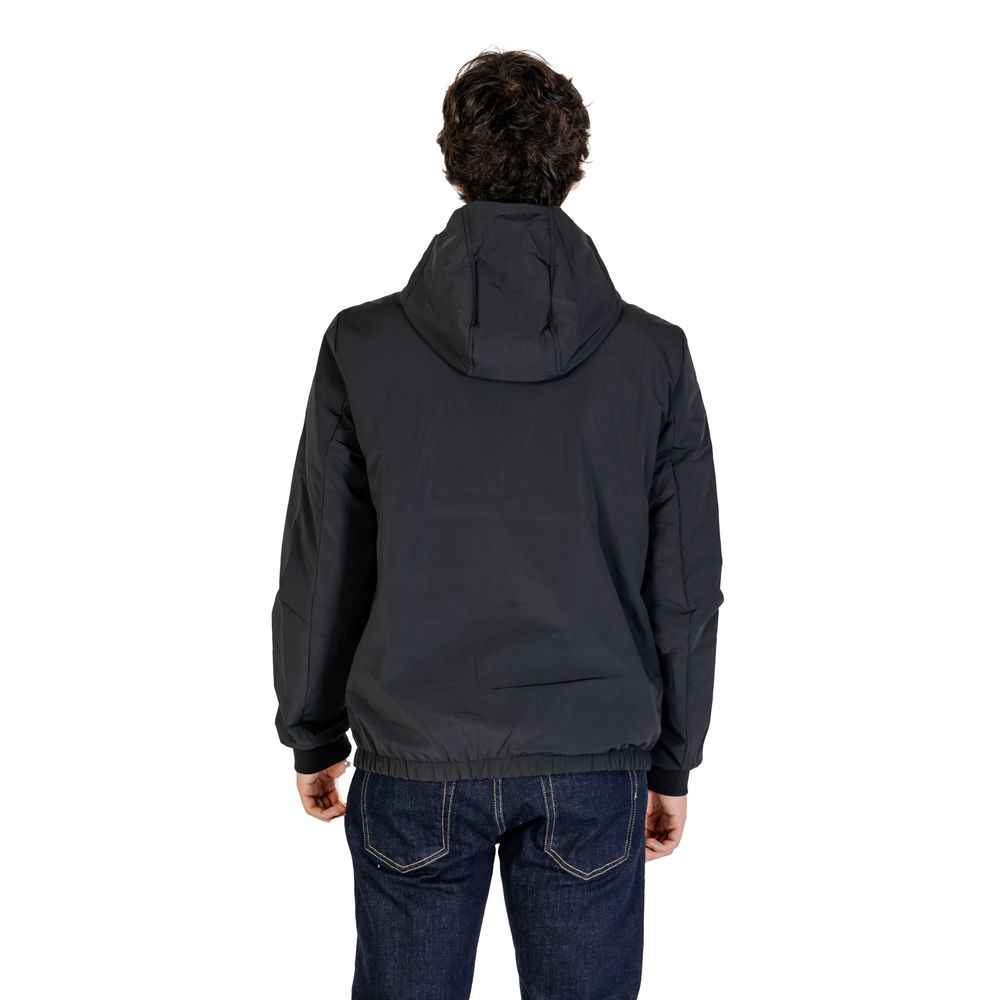 Calvin Klein Black Recycled Polyester Shell Jacket