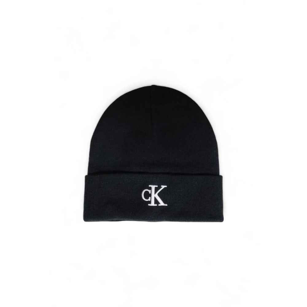 Calvin Klein Black Recycled Polyester Caps Baseball Hat