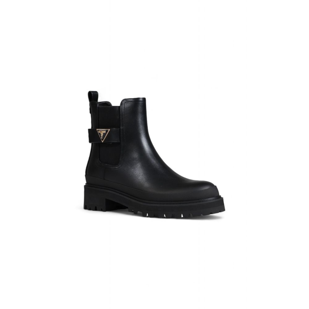 Guess Black Polyethylene Ankle Boots