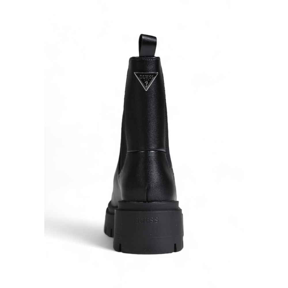 Guess Black Polyethylene Ankle Boots