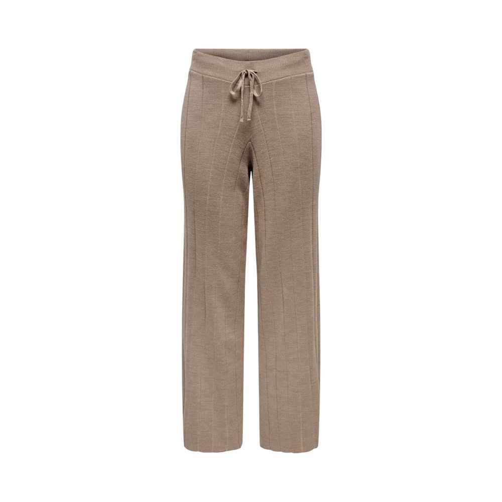 Only Beige Marabou Pant