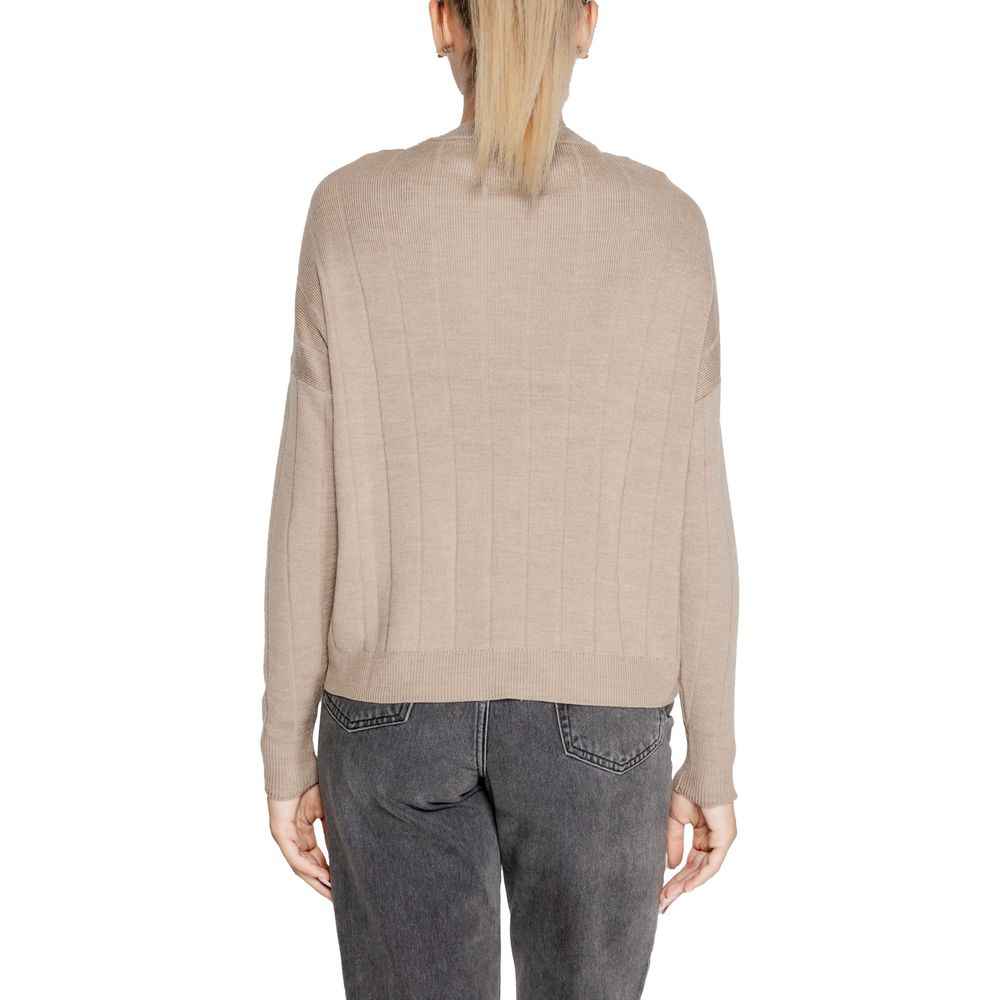 Only Beige Marabou Sweater