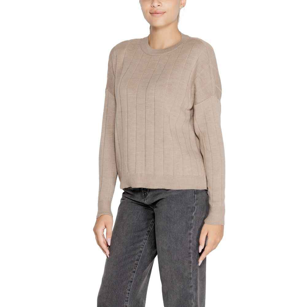 Only Beige Marabou Sweater
