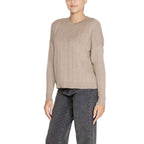Only Beige Marabou Sweater