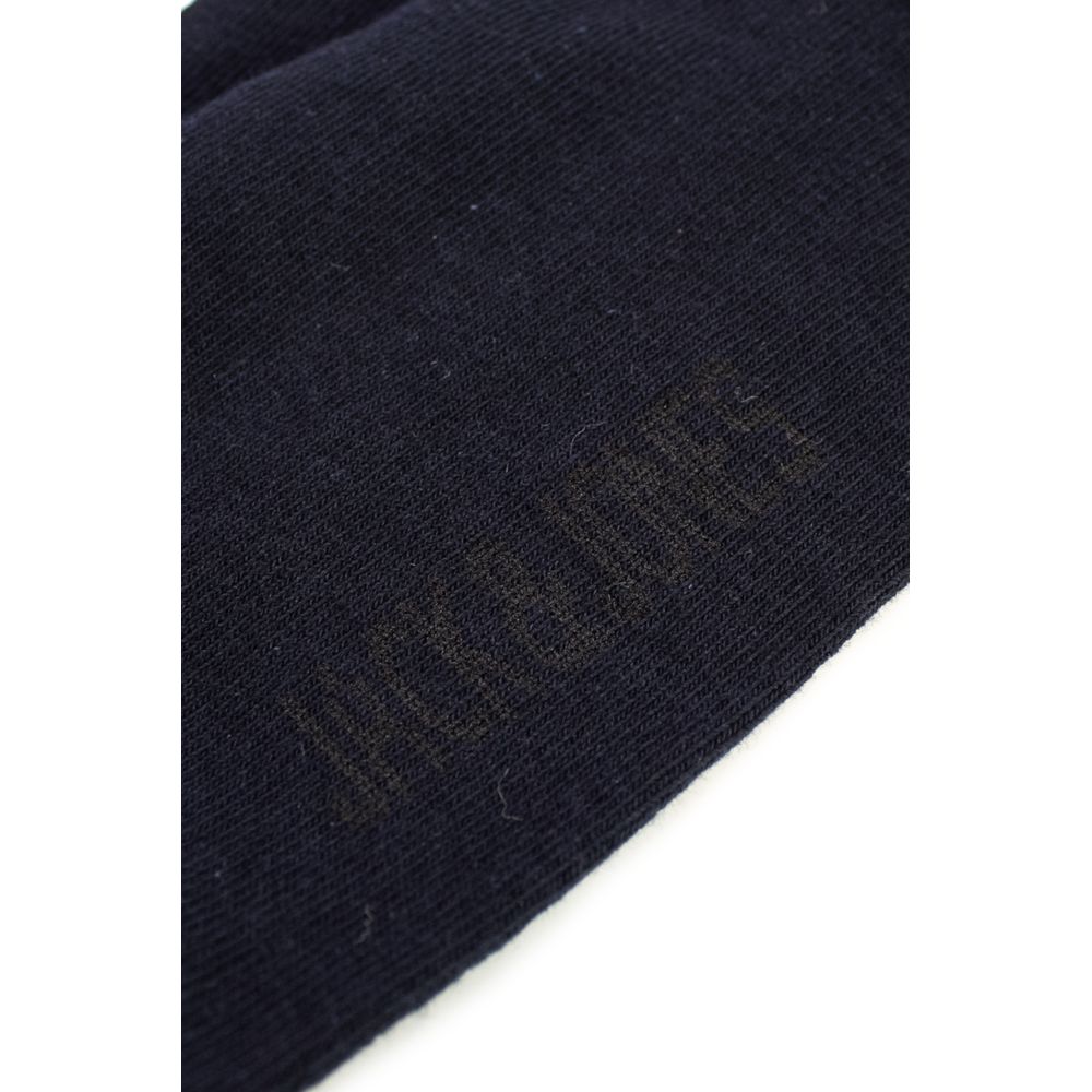 Jack Jones Blue Cotton Sock - Maison Luxe