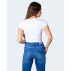 Only White Cotton T-Shirt