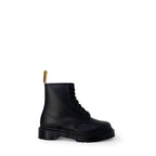Dr. Martens Black Polyester Lace-Up Boots