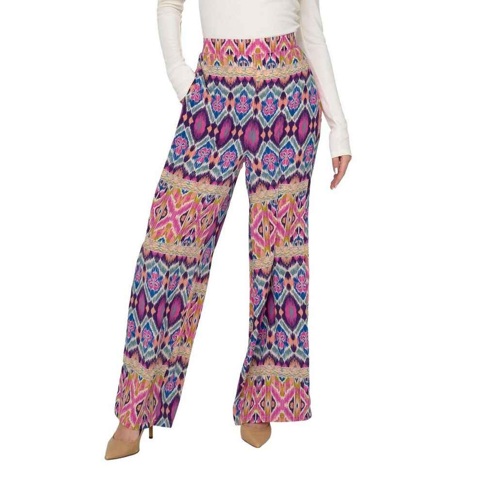 Only Multicolor Recycled Polyester Pant