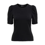 Only Black Cotton T-Shirt