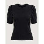Only Black Cotton T-Shirt
