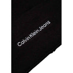 Calvin Klein Jeans Black Cotton Caps Baseball Hat