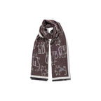 Sandro Ferrone Brown Viscose Scarf - Maison Luxe