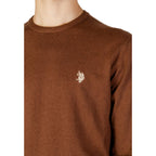 U.S. POLO ASSN. Beige Cotton Sweatshirt