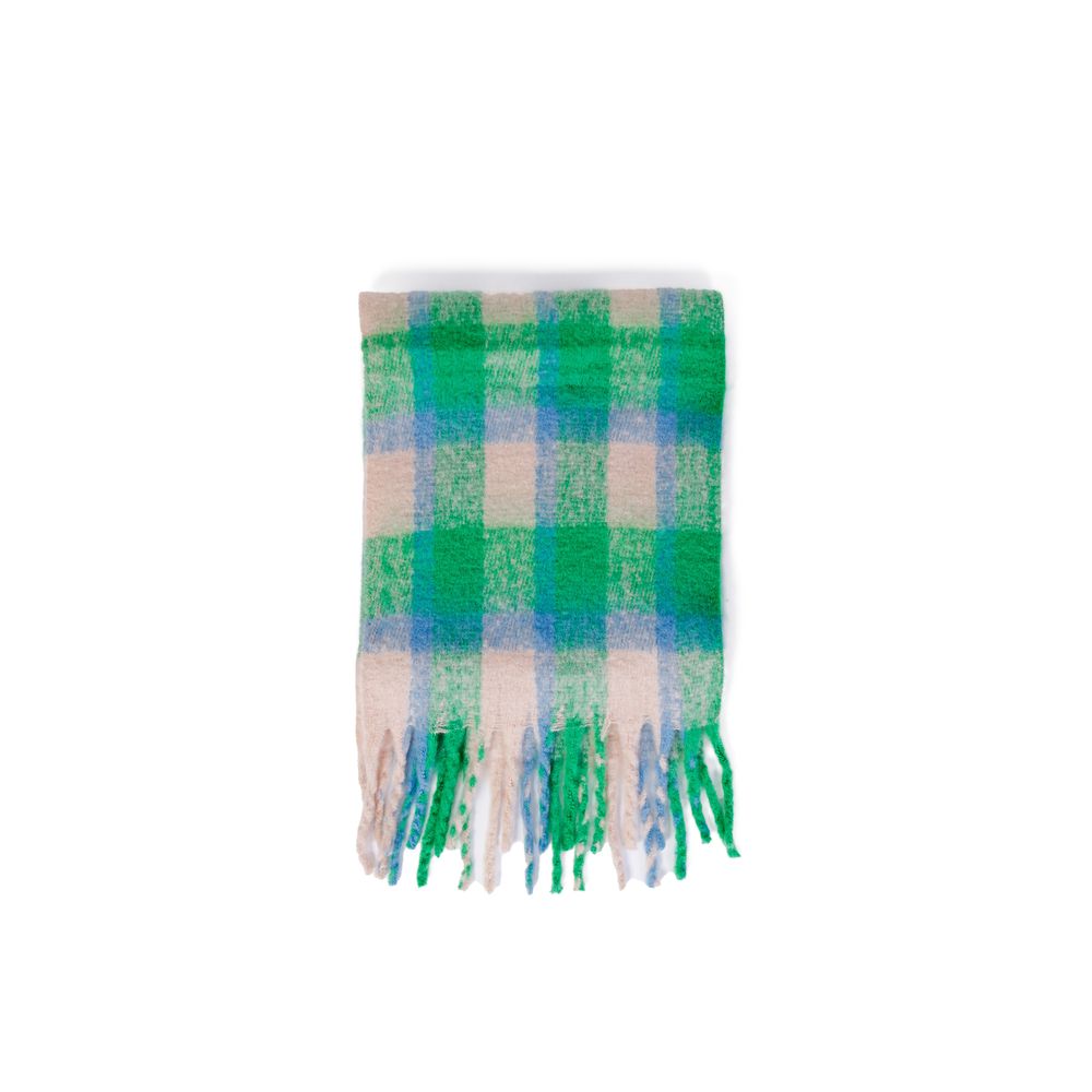 Only Green Polyester Scarf - Maison Luxe