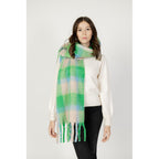 Only Green Polyester Scarf - Maison Luxe