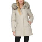 Only Beige Polyester Parka