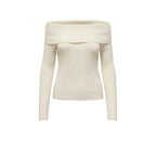 Only Cream Viscose Sweater