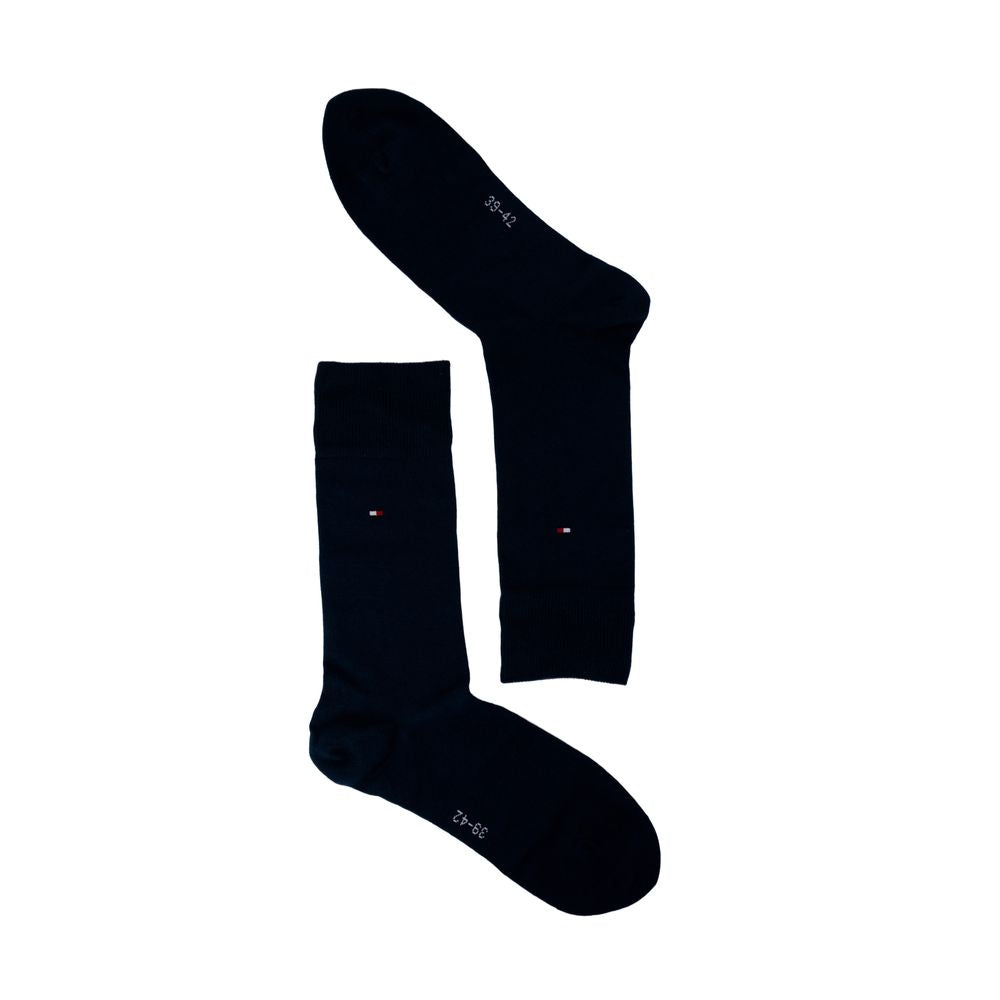 Tommy Hilfiger Blue Cotton Sock - Maison Luxe