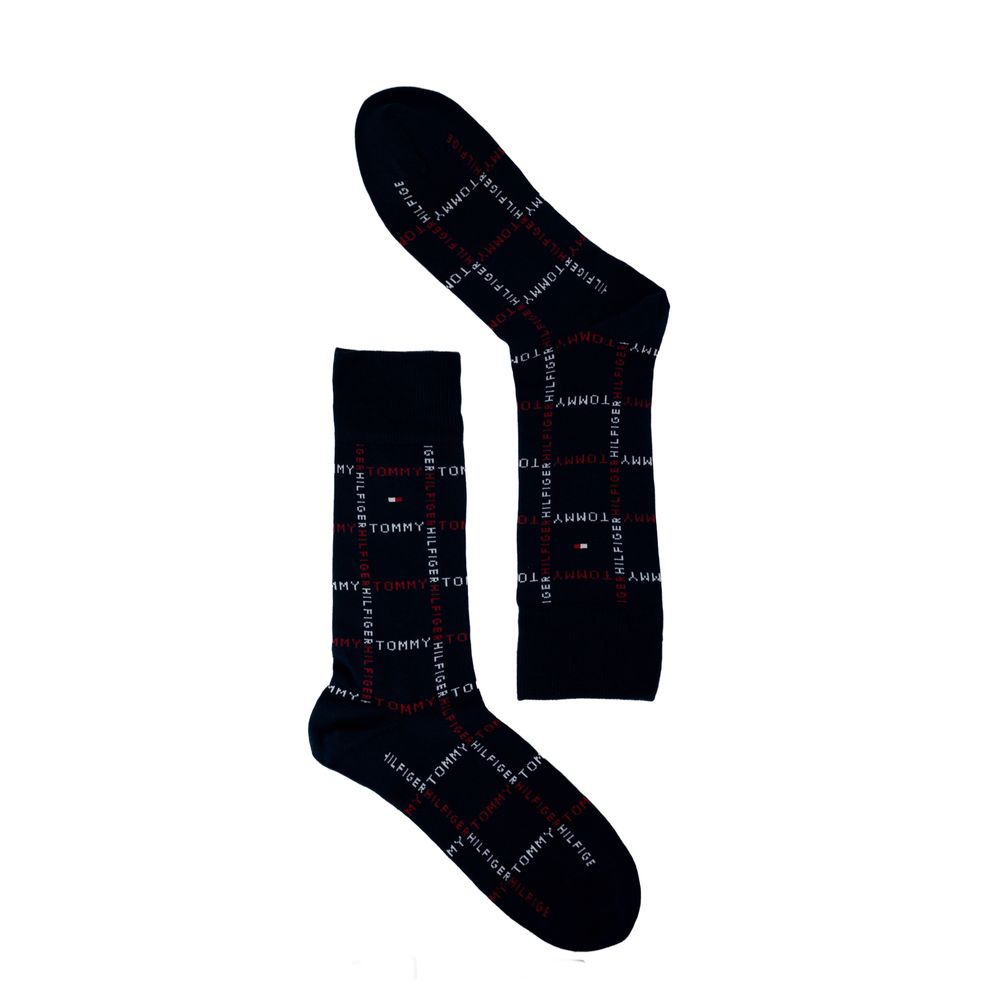 Tommy Hilfiger Blue Cotton Sock - Maison Luxe