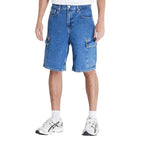 Calvin Klein Jeans Blue Cotton Bermuda