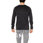 Jack Jones Black Cotton Sweatshirt