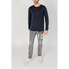 Jack Jones Blue Cotton Sweatshirt